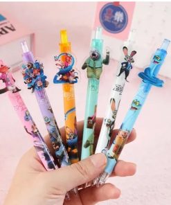 Lapicera Borrable con Goma Zootopia
