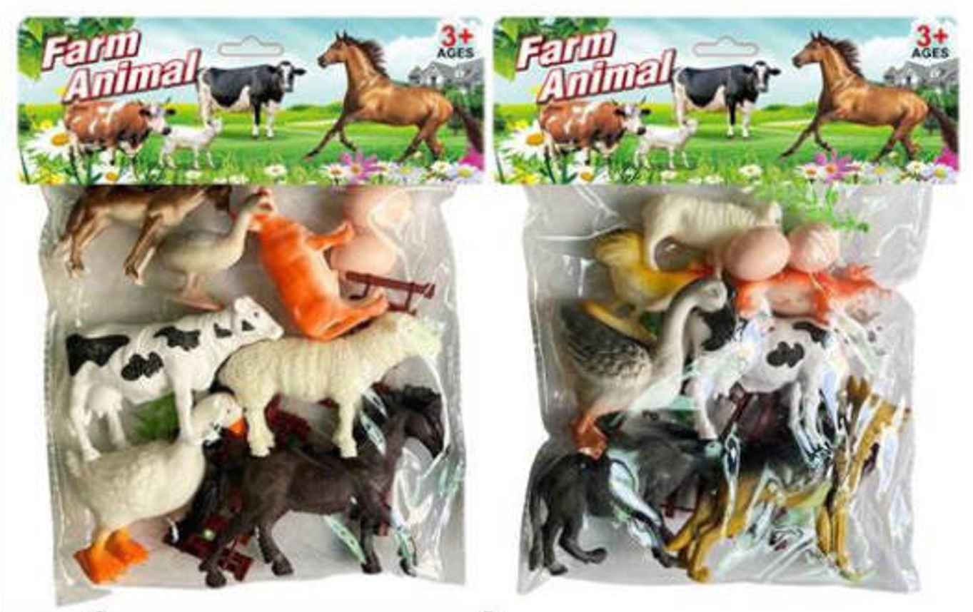 Set animales de la Granja en blister