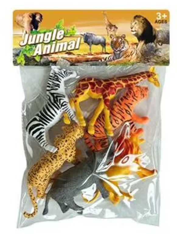 Set animales de la selva en blister