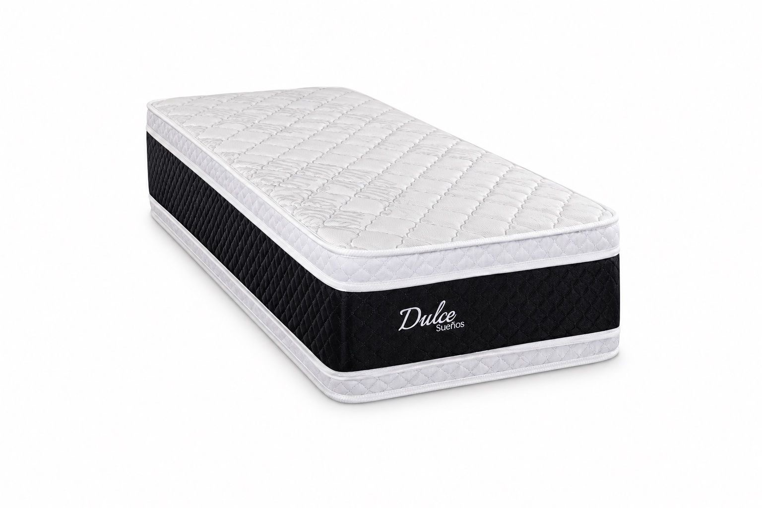 Conjunto Sommier Espuma D65 1 plaza Linea Dulces Sueños - Imagen 3