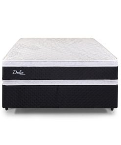 Conjunto Sommier Espuma 1 plaza y meda  Densidad 65 Linea Dulces Sueños